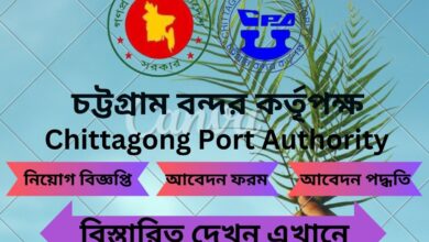 chittagong port aurhority (cpa) job circular 2024-cpa job circular-চট্রগ্রাম বন্দর কর্তৃপক্ষ নিয়োগ বিজ্ঞপ্তি ২০২৪-